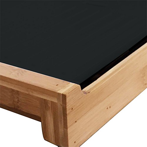 Design Teppan-Yaki Tischgrill, zum Braten, Tischgrill zum fettfreien Grillen von Fisch, Fleisch und Gemüse, 1500Watt, entspricht GS A13 Standard - 3