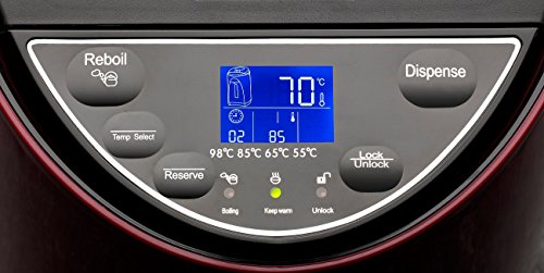 Rosenstein & Söhne Heißwasserspender HW-5000.office, 5 Liter, 1200Watt, Temperaturwahl - 2