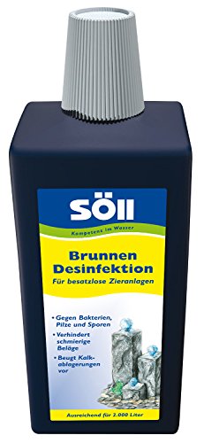 Söll 14649 BrunnenDesinfektion - Für besatzlose Zieranlagen - 1 l