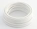 Produktbild Misterhifi 50 m Lautsprecherkabel 2 x 2,5 mm², Litze: 2 x 322 x 0,1 mm, weiß isoliert, 99,99% OFC Kupferkabel, Made in Germany, Boxenkabel/Audiokabel für Lautsprecher und Heimkino