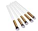 Fashion Base Professional 10PCS Black and Gold Makeup Brushes Set Eyeshadow Brush