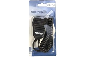 Nauzer MIA-115-K Micro avec haut-parleur PTT pour talkie-walkie Kenwood, Luthor, Baofeng, HYT, Wouxun