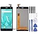 Price comparison product image Sstone New LCD Screen and Digitizer Full Assembly for Wiko Jerry 2(Black) (Color : Black)