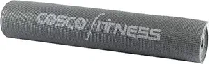Cosco Power Yoga Mat, 5mm, Grey