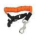 Produktbild Urlaubsssommer, Teleskop-Kajakpaddel, Paddelleine, verstellbar, super dehnbar, Multi Leash für Angeln, Kajak, Tauchen, Jagd, Outdoor-Sport, Orange