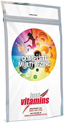 Just Vitamins Multivitamins &amp; Minerals A-Zinc 90 Tablets