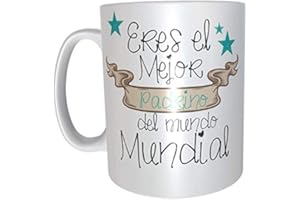 LOS EVENTOS DE LA TATA. DETALLES QUE ENAMORAN Tazas para la Mejor Madrina y Padrino del universo… (Padrino, Español)