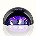MelodySusie 12W Violetili LED Light Lamp Portable Professional Home Use LED Gel Polish Nail Dryer