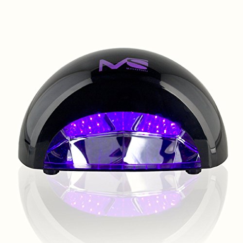 MelodySusie 12W Violetili LED Light Lamp Portable Professional Home Use LED Gel Polish Nail Dryer