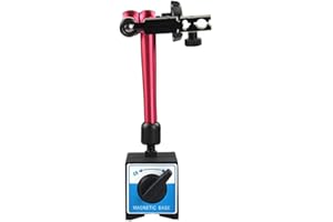 Oudtinx Tools Magnetic Base Stand for Digital Dial Indicator Gauge 176lbs Max Pull