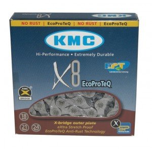 Preisvergleich Produktbild Schaltungskette KMC X-8 EPT Anti-Rost