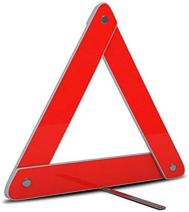 Majic Highly Reflective Emergency Security Safety Triangle for Vehicles by Majic