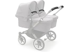 PROTEC TIF | Confezione di custodie in ecopelle compatibili con Bugaboo Donkey 3 e 5 (posizionate sulle custodie originali)