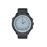 Wokee Smart Watch Edelstahl (49 mm) Schwarz+Grau,Fitness Aktivität Herzfrequenz Tracker