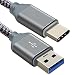 Produktbild Huawei P10 Plus Ladegerät Kabel, USB C auf USB 3.0, higoo 3,3 ft (1 Meter) Schnelles Laden Kabel Nylon Geflochtene Kabel wendbar USB Kabel Sync Kabel für Huawei P9 P10 Mate 9 Honor 8 8S V8 V9 Magic