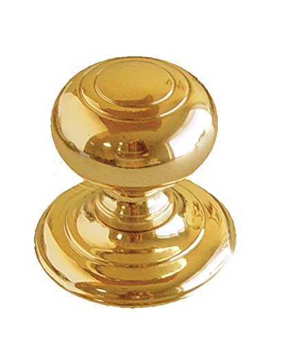 Imex El Zorro 76001 Pomo ((latón brillo, 65 x 80 mm)