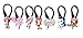 7 pcs Strawberry Shortcake Soft Zipper Pull Charms for Backpack Bag Pendant Jacket