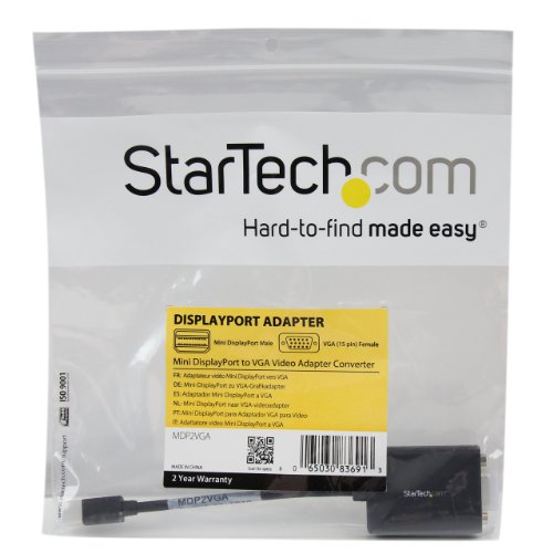 StarTech.com Mini DisplayPort® auf VGA Adapter – mDP zu VGA (St/Bu) Konverter – 1920×1200 - 4