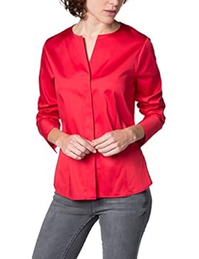 ETERNA Langarm Bluse MODERN CLASSIC unifarben