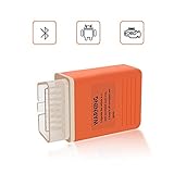 Obd2 Bluetooth Adapter OBD Scanner Auto Diagnose Scan Tool Android 4.0 Engine Fe