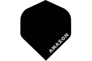 DARTS CORNER Designa Darts Amazon Flights | Extra Strong 100 Micron | Standard No2 Shape and Pack Sizes.
