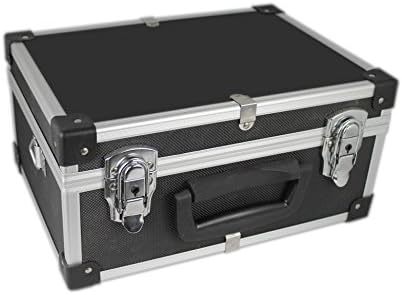 Kscase Multi Tool Case Aluminium Case Tool Box Tool Case Empty L x W x H 320X230X155 mm Black