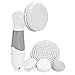 Beauty Nymph Face body Cleansers Exfoliators Stimulate Collagen,Pore Minimizer,Rapid Healing of Acne Spots, Scars, Body Acne,Portable 4-in-1 Cordless Multi-functional Facial Pore Cleaner Cleansing Brush