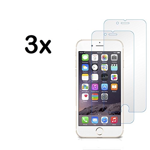 [Lot de 3] Verre Trempé iPhone 6 / 6S, Dalato Film Protection en Verre trempé écran Protecteur Vitre pour iPhone 6 / 6S Anti Rayures 