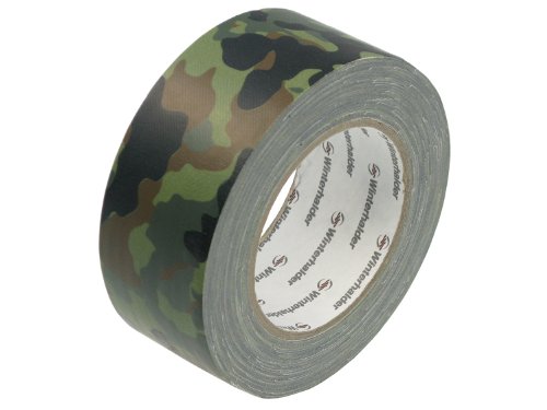 Preisvergleich Produktbild Bundeswehr Textilklebeband / Gewebeband "G11", 50mm, flecktarn, nach TL, 25 Meter