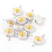 Produktbild sourcing map 10 Stück High Macht Leistung 2 Pin 3W Warm Weiß LED Bead Strahler 100-110Lm