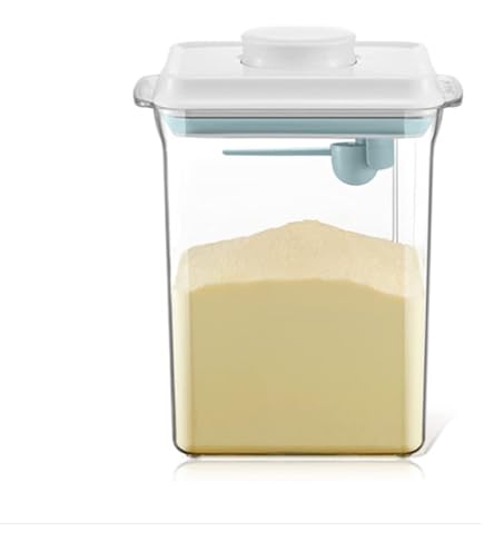 Doseur De Lait En Poudre Portable – Lot De 2 – Compartiments Hermétiques Bec Verseur – Pour Bébé Et Voyage