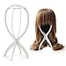 Accessotech Wig Display Stand Mannequin Dummy Head Hat Cap Hair Holder Folding Stable Tool