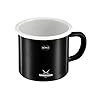 Rsle 43477 Bbq Tasse Sansibar Emailliert 2 Teilig Schwarz Wei 12 X 95 X 8 Cm
