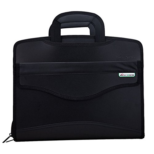 LY Neu Aktentasche Aktenmappe Dokumentenmappe Dokumententasche Businesstasche Konferenzmappe Handtaschen für Büro und Schule - 6