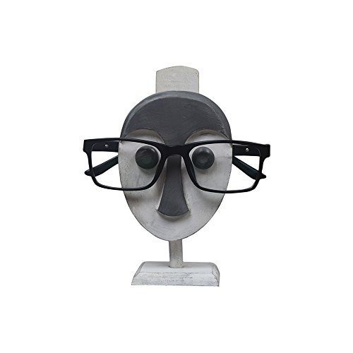 Muttertagsgeschenk, Dekoration holzerne Brille Schauspiel halter nase Brillenhalter display stand mit brillenständer geschenke fur Sie oder Ihn (weib) - 2