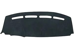 ZHANGWENLING Couverture Tableau Bord pour Fiat 500 pour Abarth 595 2008-2023 LHD RHD Tapis Pare-Soleil Tapis De Tableau De Bord en Flanelle Dash Mat Dashmat(Left Hand Drive)