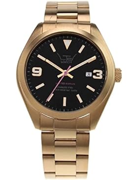 LTD WATCH Unisex-Armbanduhr Steel Ex Analog Edelstahl gold 280303