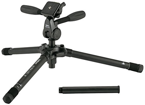 Velbon Ultra LUX-i M Aluminium Dreibein-Stativ inkl. PHD-41Q Kopf (Hhe 138,5 cm, Belastbarkeit 2 kg)