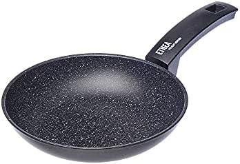 Moneta Etnea Padella, Alluminio, Nero, 24 cm
