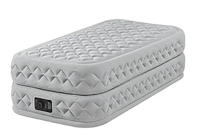 Intex Matelas gonflable électrique 1 place Intex Supreme Bed Fiber-Tech