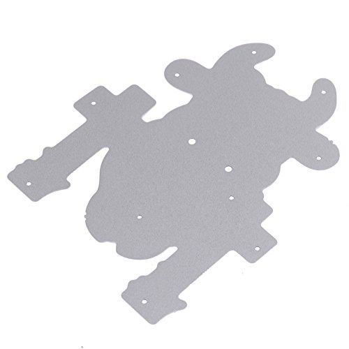 Amazingdeal365 niedliche Kuh Metall Form Schablonen Schneiden DIY Dekor Sammelalbum Karten Buchzeichen Lesezeichen als Geschenk für Freunde Geburtstag Kinder,Kindergarten Hobby Schule Handarbeit Unterricht usw. Ein tolles Geschenk! - 6
