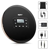 Bestes Geschenk: Der persönliche CD-Player ist eine gute Wahl als Geschenk für Kinder, Schüler, gute Freunde, Älteste usw. Er ist die beste Wahl für pränatales Training, Sprachenlernen usw. Mit der kompakten Handflächengröße können Sie Musik jederzeit und überall genießen.