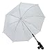 Baby Infants Pram Brolly In Assorted Colour - Pushchair Buggy Sunshade Parasol Umbrella (White, PACK OF 1)