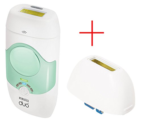 Homedics Duo IPL AFT Hair Removal System with Additional Facial Cartridge