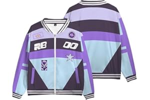 GHFMGBW Ranboo Merch Ranboo R800 Jackets Long Sleeve Sweatshirt Men Women Baseball Uniform Jacket