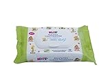 HiPP Babysanft feuchtes Kinder Toilettenpapier, 6er Pack (6 x 50 Stück)