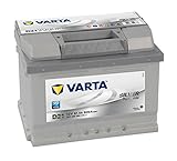 Schaltung: 0 (Pluspol rechts) VARTA D21 Silver Dynamic Autobatterie 561 400 060 3162, 12V, 61Ah, 600A