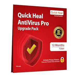 Quick Heal Antivirus Pro- Renewal Pack - 1 User, 1 Year (CD)