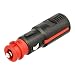 Produktbild kj-vertrieb Premium 12V 24V Sicherheits-Universalstecker mit geschraubter Zugentlastung - Universalstecker für Zigarettenanzünder- und Kfz-Normsteckdosen, Strombelastung:16A