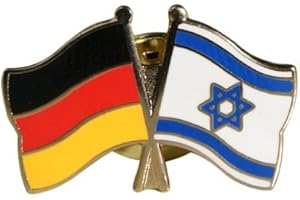Flaggenfritze® Friendship Pin Germany - Israel